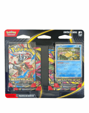 Blister Quadruplo Pokémon TCG Mega Evolução 1 Psyduck