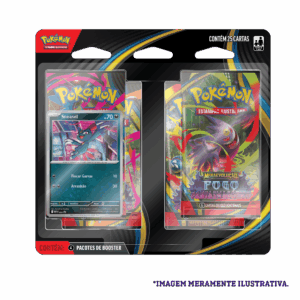 Blister Quadruplo Pokémon Sneasel ME02 Fogo Fantasmagórico