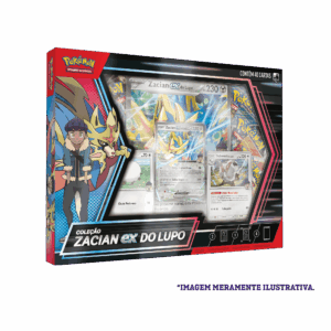 Box Coleção Zacian ex do Lupo