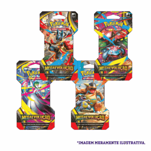 Blister Unitário Pokémon TCG Mega Evolução 1