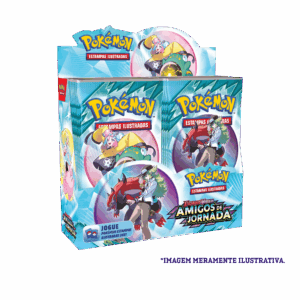 Box Display Pokémon TCG Escarlate e Violeta 9 Amigos de Jornada