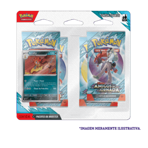Blister Quadruplo Pokémon Scrafty Escarlate E Violeta 9 Amigos De Jornada