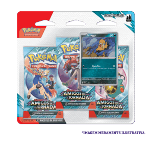 Blister Triplo Pokémon Scraggy Escarlate E Violeta 9 Amigos De Jornada