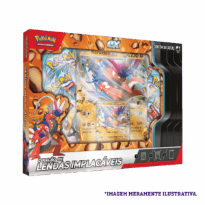 Box Pokémon Lendas Implacáveis Koraidon