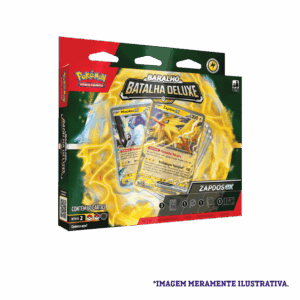 Baralho De Batalha Deluxe Pokémon TCG Zapdos Ex