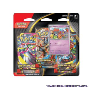 Blister Triplo Pokémon  TCG Mega Evolução1 Drifloon