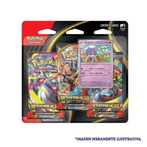 Blister Triplo Pokémon TCG Drifblim Mega Evolução 1