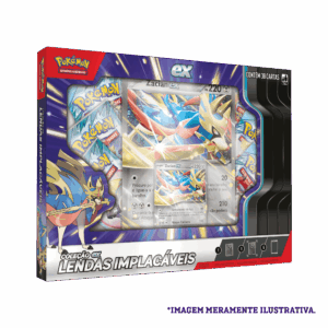 Box Pokémon Lendas Implacáveis Zacian